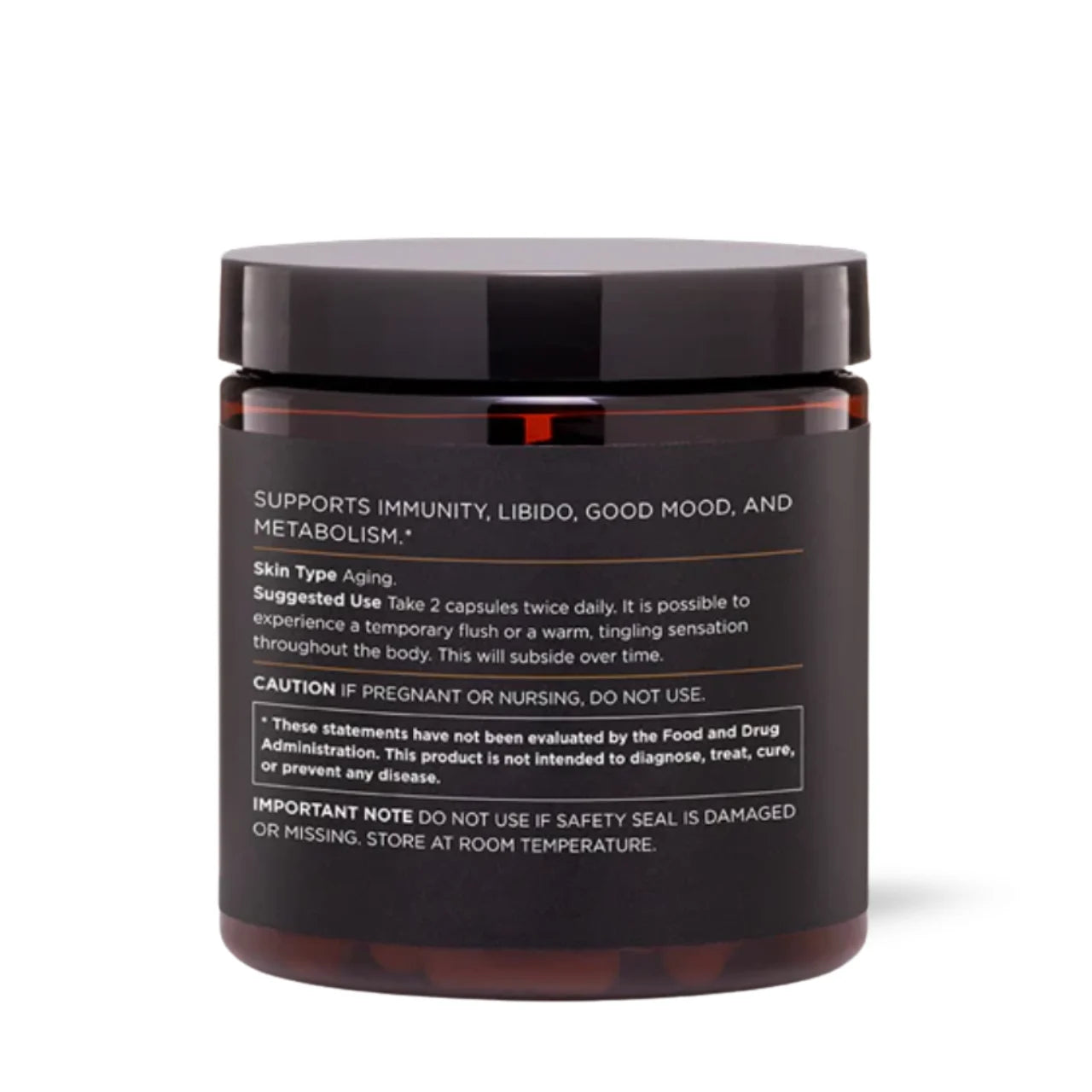 Supports immunity, libido, good mood, and metabolism.