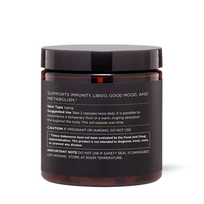 Supports immunity, libido, good mood, and metabolism.
