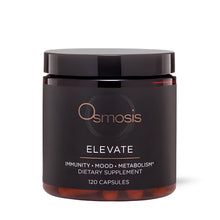 Osmosis Elevate supplement bottle supporting energy, metabolism, and mood balance