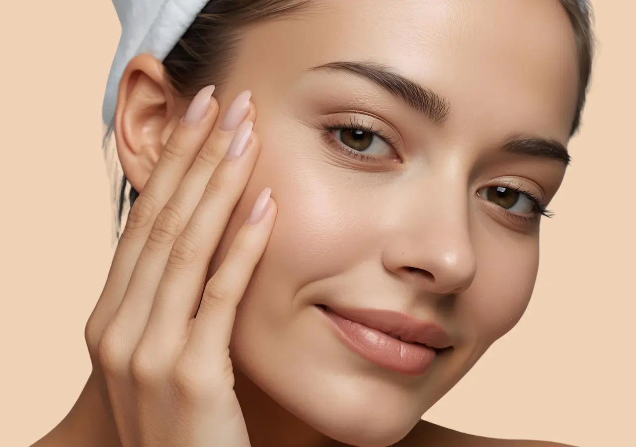 Firming face and neck cream with peptides and Chlorella to lift and tone skin