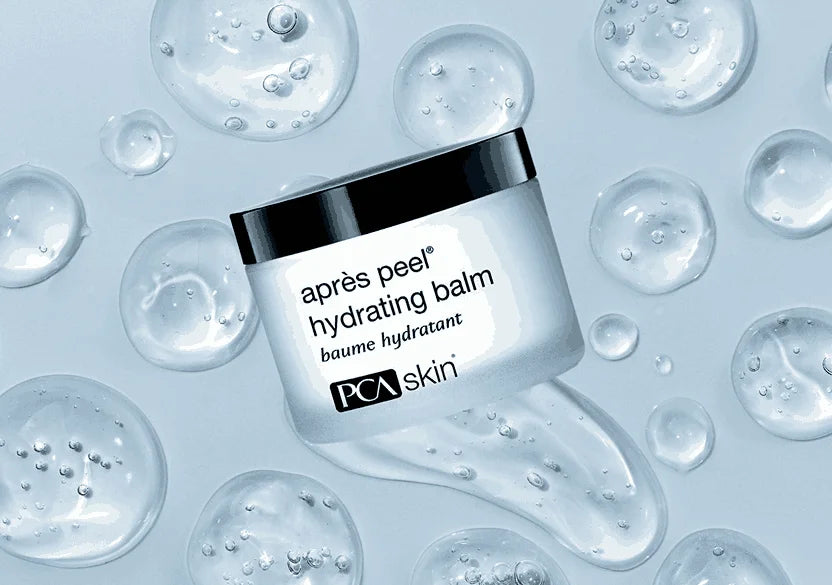 PCA Skin Après Peel® Hydrating Balm deeply hydrates and repairs dry, rough skin with olive fruit oil and wheat germ oil.