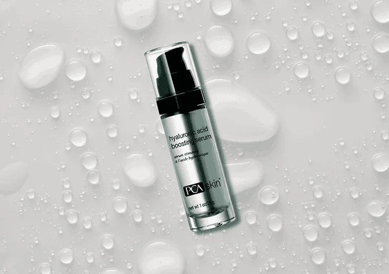 PCA Skin Hyaluronic Acid Serum deeply hydrates, plumps skin, and locks in moisture for all-day hydration.