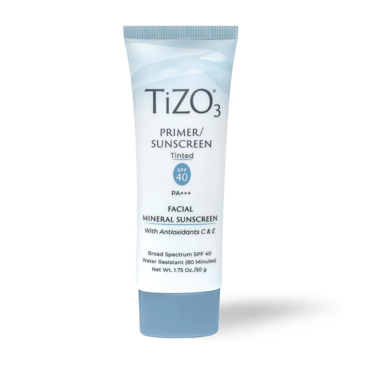 TIZO3 Facial Primer Tinted provides broad-spectrum mineral sunscreen protection with a lightweight matte finish, ideal for sensitive and post-procedure skin.