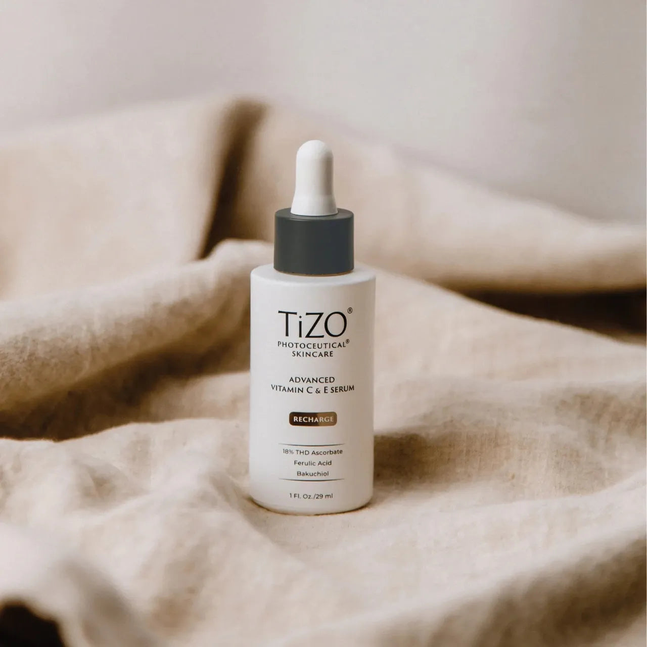 TiZO® Advanced Vitamin C + E Serum helps brighten skin and even tone with powerful antioxidants, reducing dark spots for a radiant complexion.