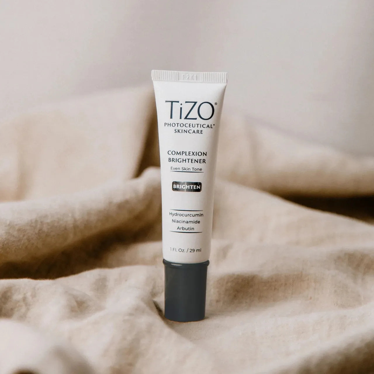 TiZO® Complexion Brightener provides deep hydration with hyaluronic acid, leaving skin soft, smooth, and plump.