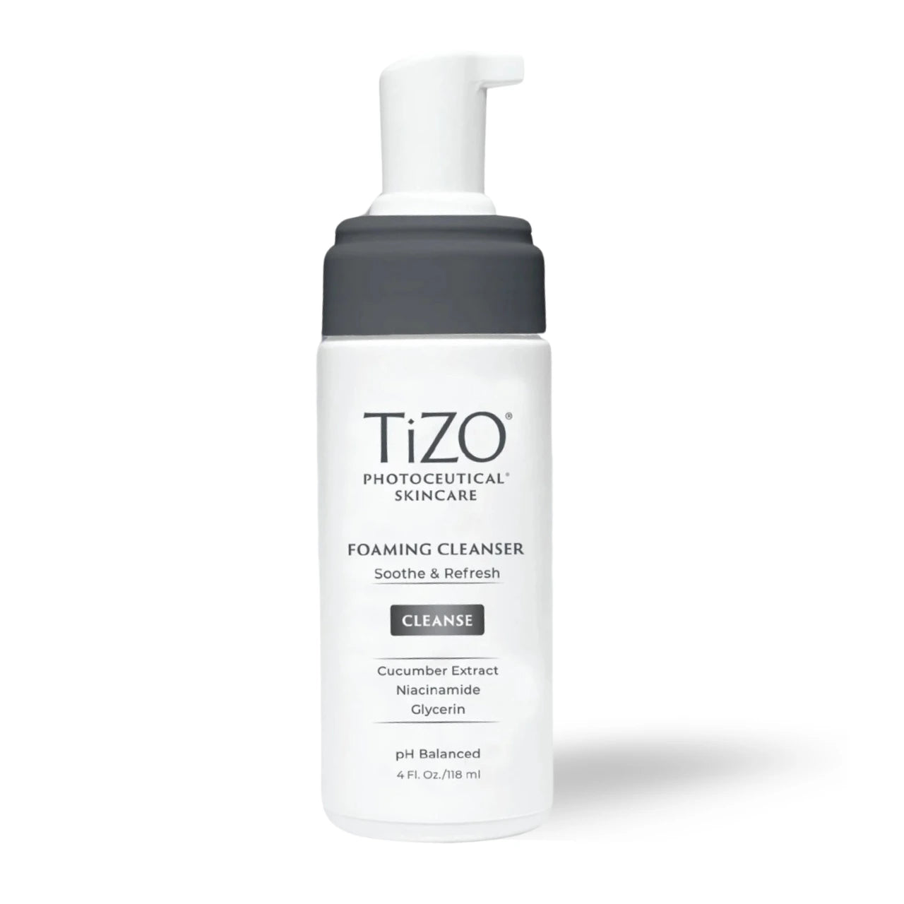 TiZO® Foaming Cleanser is a gentle, pH-balanced cleanser that hydrates, brightens, and prepares skin for optimal skincare results.