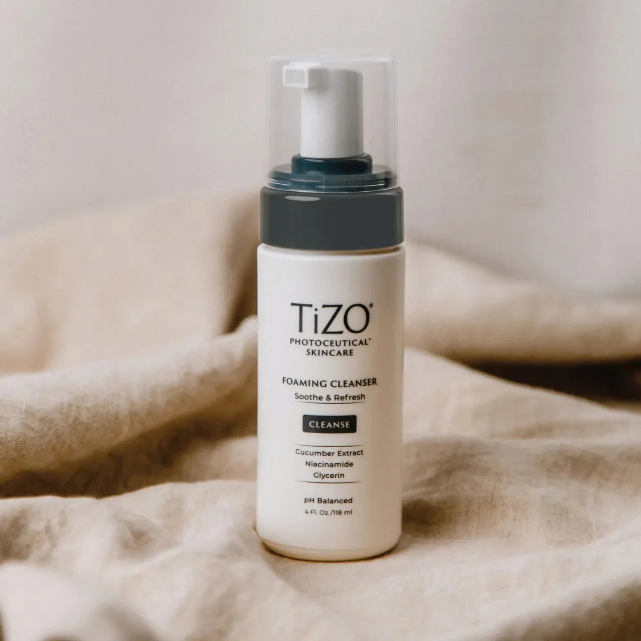 TiZO® Foaming Cleanser preps your skin by removing impurities, allowing for better absorption of skincare products.