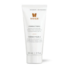 Vivier® Corrector 2 dark spot treatment with Hydroquinone and Vitamin C for brightening and evening skin tone.